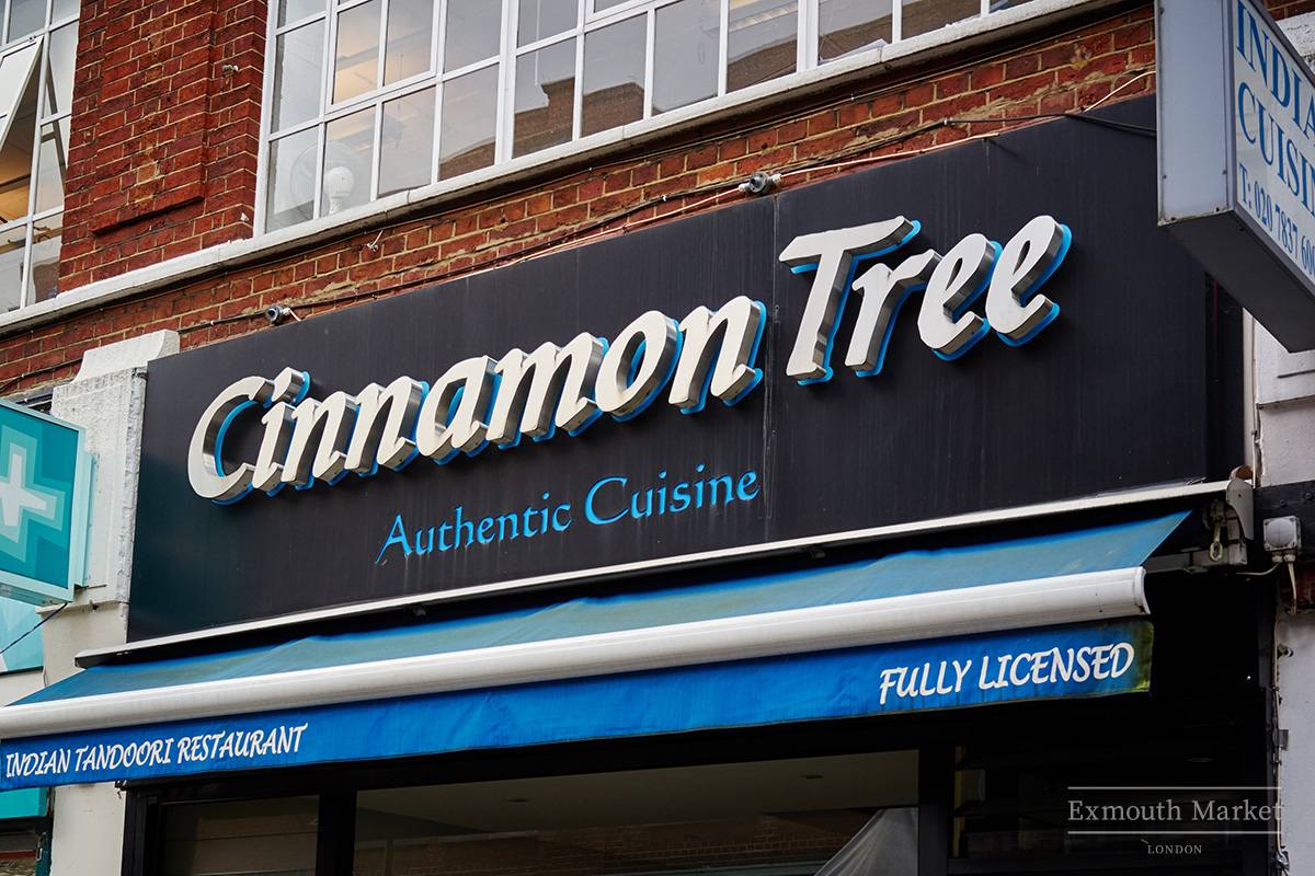 Cinnamon Tree, 14 Exmouth Market, London EC1R 4QE