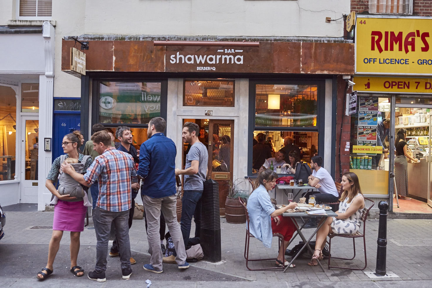 Berber & Q - Shawarma Bar, 46 Exmouth Market, London EC1R 4QE